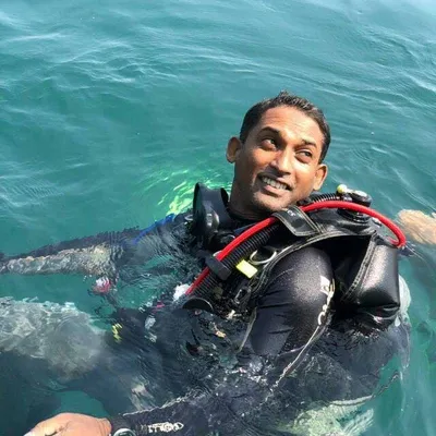 Aaron Fernandes Certified Scuba Instructor at FlyingFish Scuba Goa