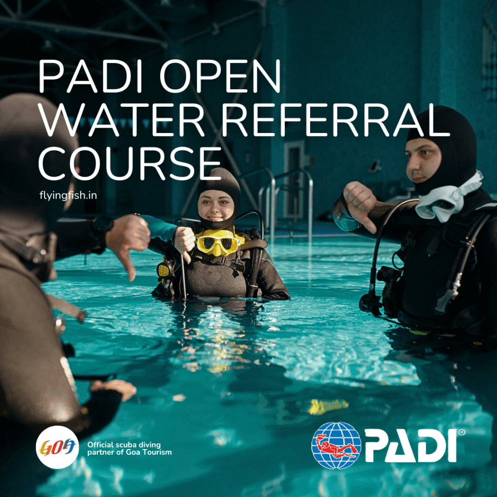 PADI Open Water Referral Course in Goa