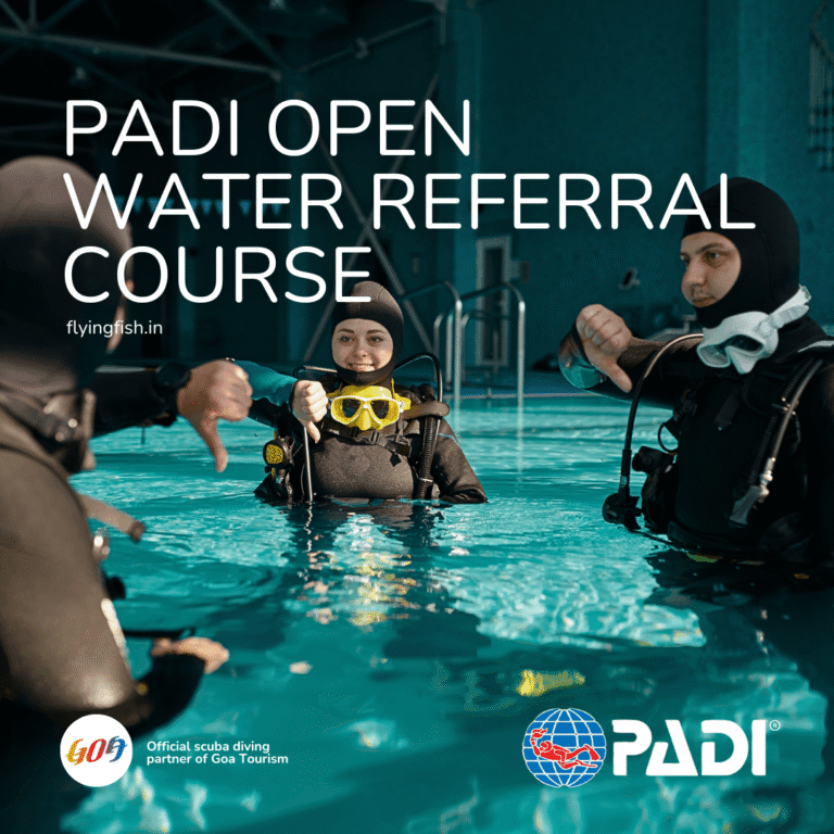 PADI Open Water Referral Course in Goa